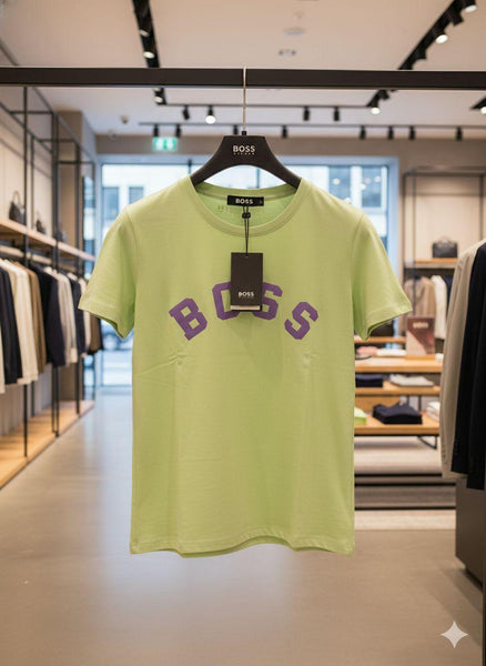 Women Premium Lime Green Graphic T-Shirt