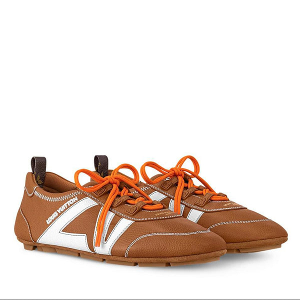 Premium Leather Lace-Up Casual Sneakers for Men | Luxury Low-Top Comfort Shoes