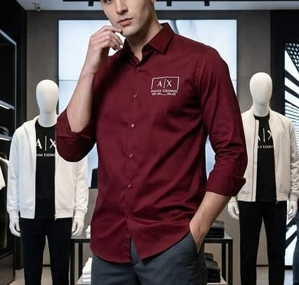 Premium Men Slim Fit Full Sleeve Formal Shirt | Classic Shirt