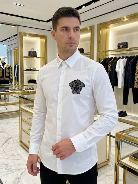 Premium Men Full Sleeve Dress Shirt | Slim Fit Formal Business Shirt