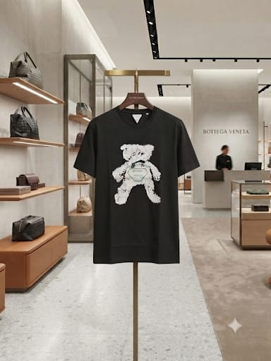 Men Premium Black Graphic T-Shirt