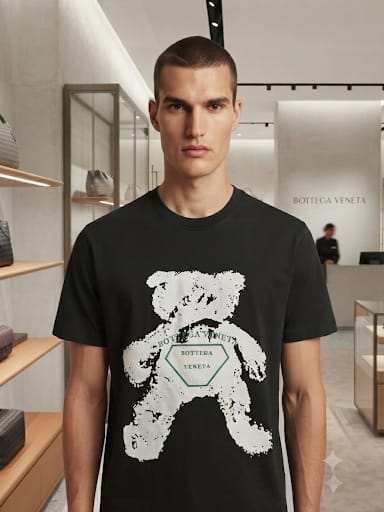 Men Premium Black Graphic T-Shirt