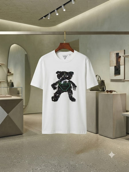Men Premium White Graphic T-Shirt