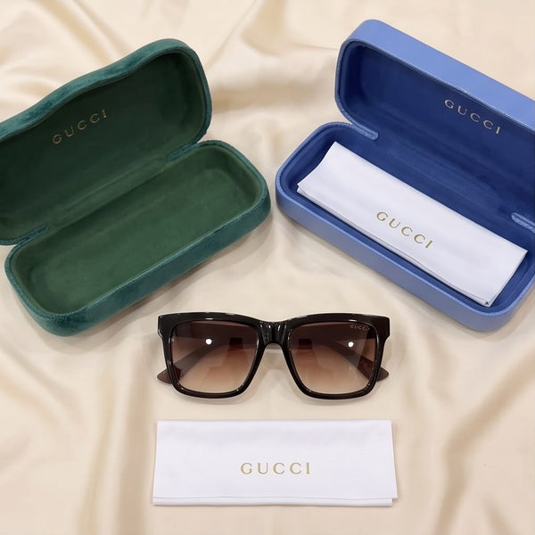 Premium Square Gradient Sunglasses for Men & Women – UV Protection