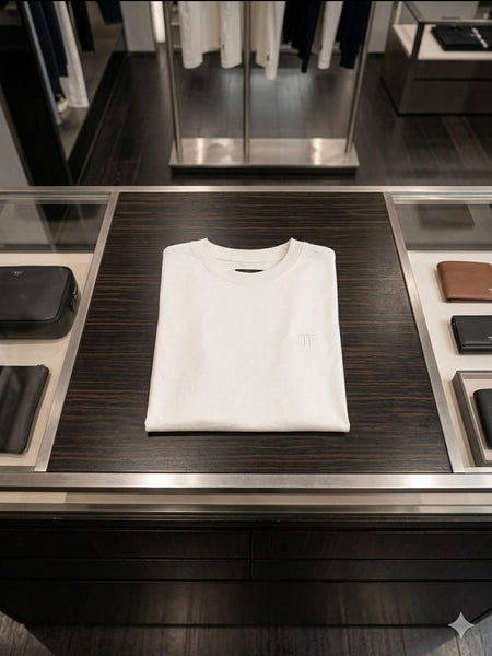 Premium Men Classic Crew Neck T-Shirt Regular Fit | White
