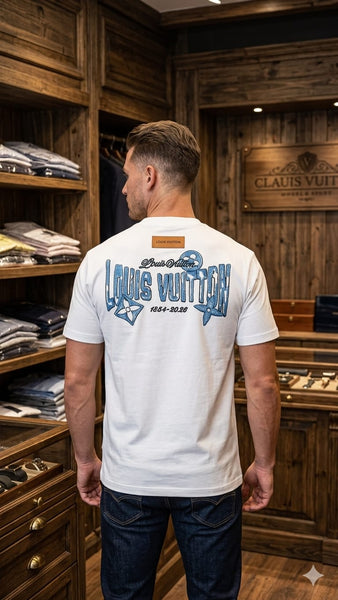 Men's Premium White Graphic Print T-Shirt | Soft Cotton Crew Neck Short Sleeve Tee