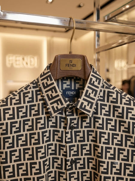 Men  Premium Printed Full Sleeve Shirt with Classic Collar