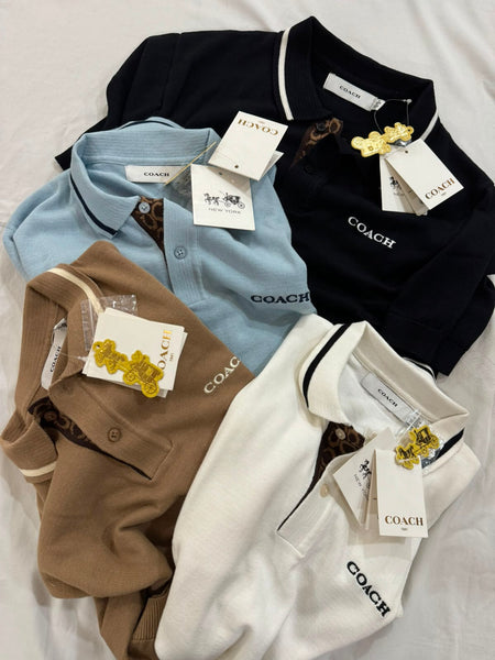 Men Premium Embroidered Logo Polo Shirt  Stylish Designer Half Sleeve T-Shirt