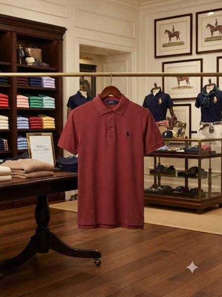 Men Premium  Polo Shirt | Classic Short Sleeve Collared T-Shirt