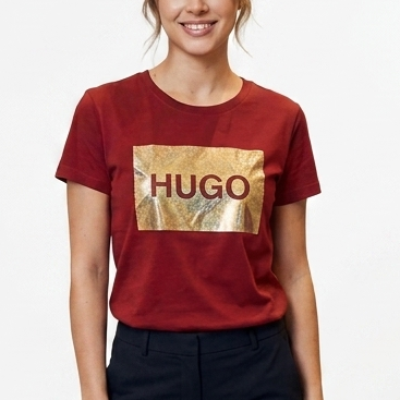 Men Premium Graphic Print Crew Neck T-Shirt – Soft Casual Half Sleeve Tee (Maroon)