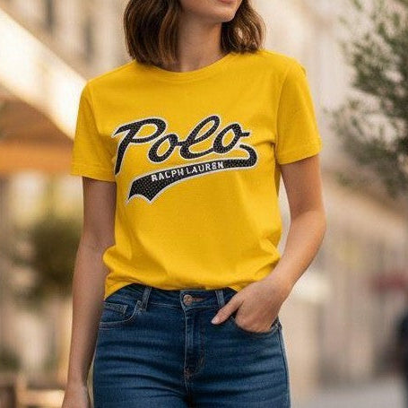Women Premium Graphic Print Crew Neck T-Shirt – Soft Casual Half Sleeve Tee