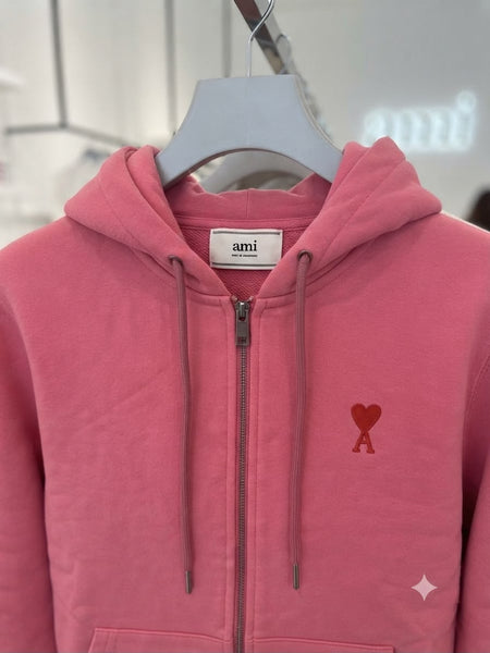 Luxury Women Full-Zip Hoodie – Premium Pink Edition