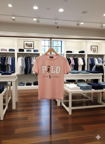 Women Light Pink Graphic Cotton T-Shirt | Casual Crew Neck Half Sleeve Tee