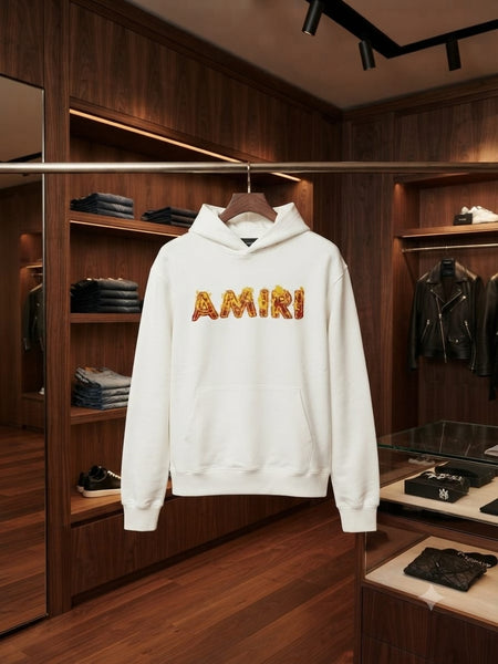 Unisex White Graphic Pullover Hoodie | Premium Hooded Sweatshirt