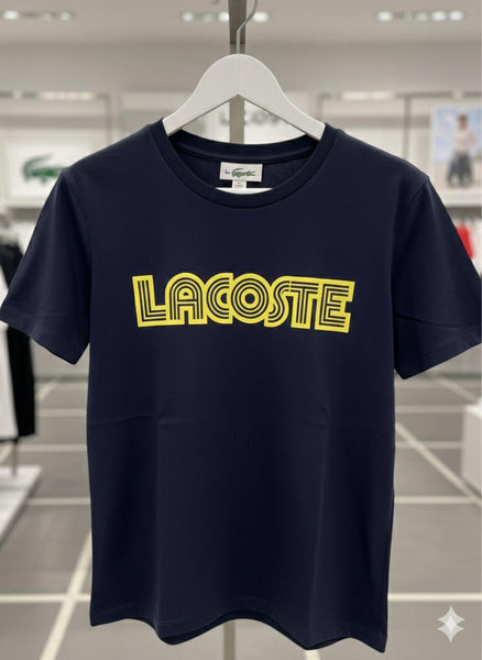 Premium Navy Blue Graphic T-Shirt for Women – Stylish Casual Crew Neck Tee