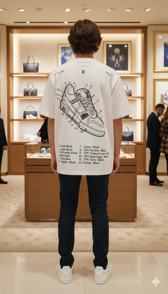 Men White Graphic T-Shirt – Short Sleeve Crew Neck Casual Printed Tee