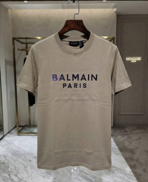 Men’s Beige Branded T-Shirt – Premium Casual Style