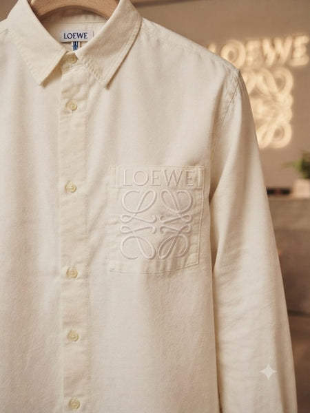 Premium White Full-Sleeve Casual Shirt for Men