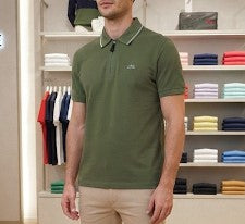 Premium Olive Green Polo T-Shirt for Men