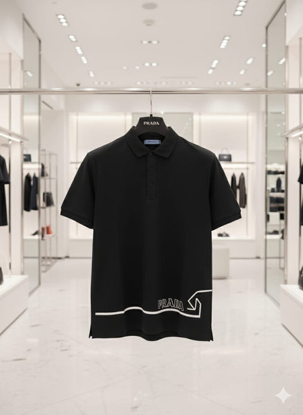 Premium Black Polo T-Shirt for Men