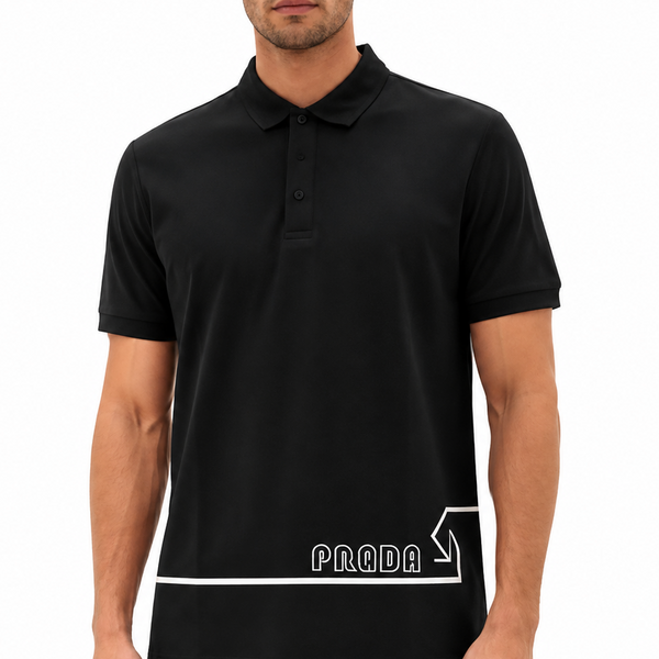 Premium Black Polo T-Shirt for Men