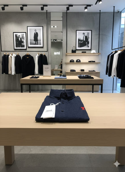Premium Navy Blue Full-Sleeve Casual Shirt for Men