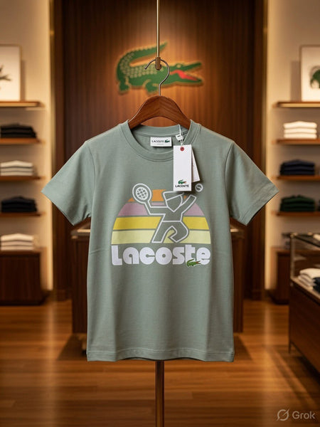Kids Casual Graphic Print Round Neck T-Shirt