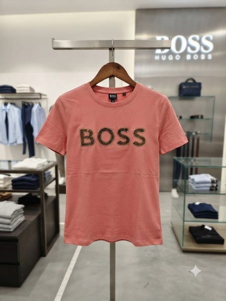 Men Premium Logo Round Neck T-Shirt – Short Sleeve Casual Tee