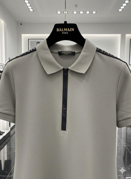 Premium Gray Polo Shirt Dress for Women