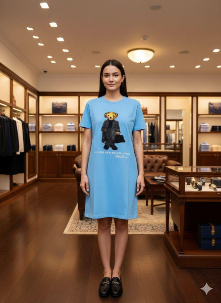 Women Premium Graphic Print T-Shirt Dress