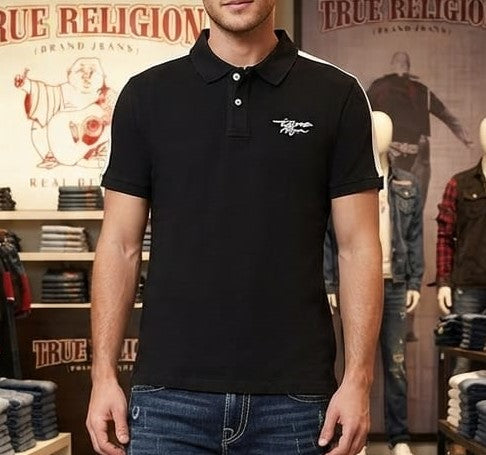 Premium Black Classic Polo Shirt