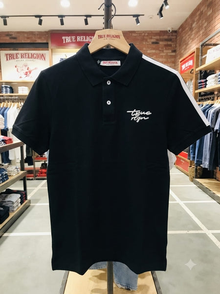 Premium Black Classic Polo Shirt