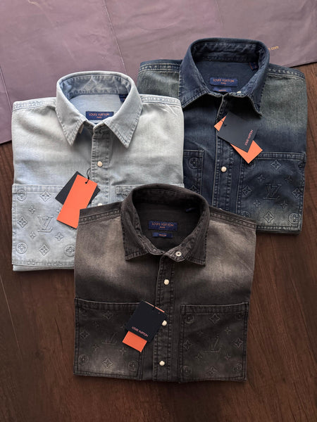 Men Premium Quality Denim Shirt
