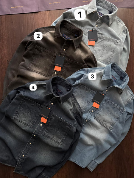 Men Premium Quality Denim Shirt