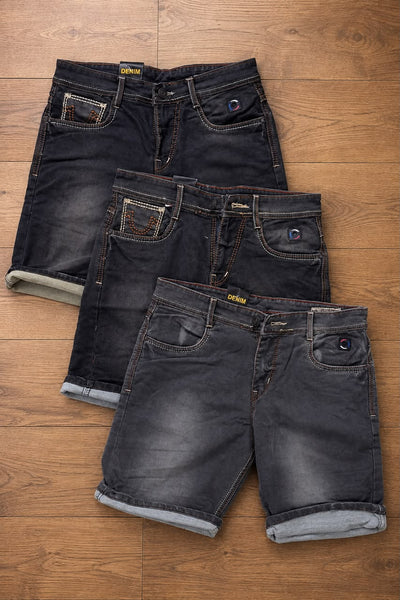 Premium Denim Half Jeans For Men