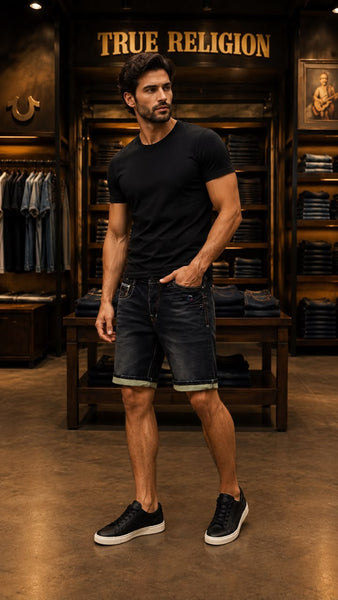 Premium Denim Half Jeans For Men