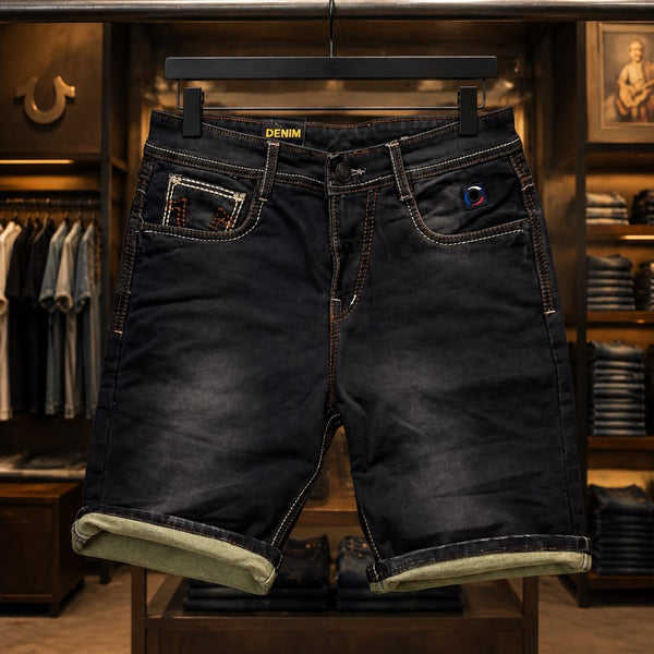 Premium Denim Half Jeans For Men
