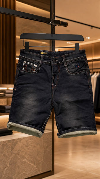 Premium Denim Half Jeans For Men