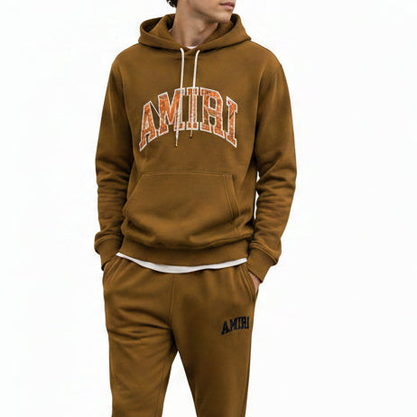 Men Premium Camel Designer Style Pullover Hoodie | Premium Hooded For men
