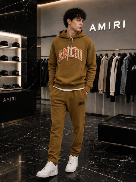Men Premium Camel Designer Style Pullover Hoodie | Premium Hooded For men