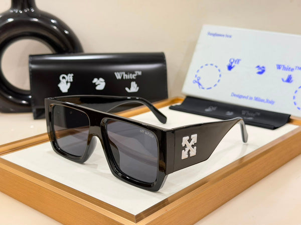 Premium Oversized Square Sunglasses with Tortoiseshell Temple Arms