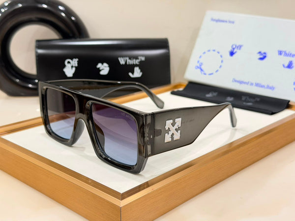 Premium Oversized Square Sunglasses with Tortoiseshell Temple Arms