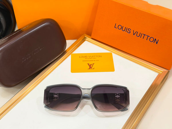 Premium Rectangular Sunglasses with Gradient Tinted Lenses