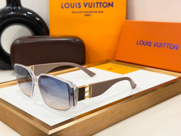 Premium Rectangular Sunglasses with Gradient Tinted Lenses