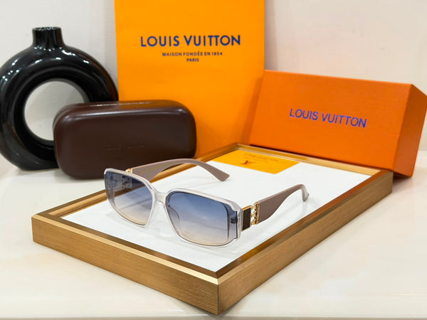 Premium Rectangular Sunglasses with Gradient Tinted Lenses