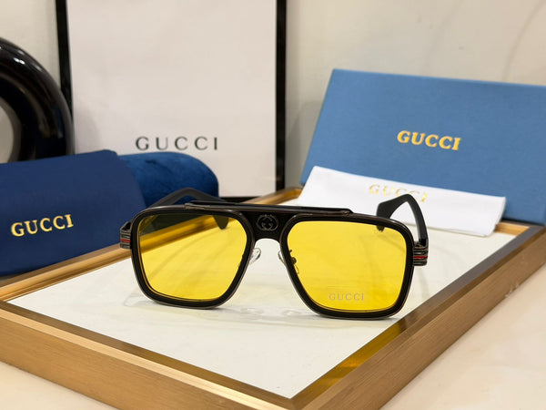 Premium Square Frame Sunglasses for Men – Stylish Fashion Eyewear
