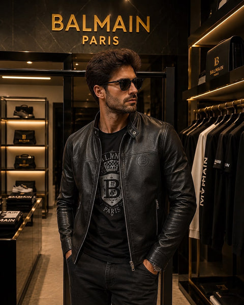 Men Premium Black Jacket Classic & Stylish Look