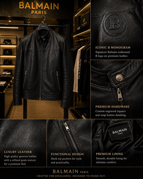 Men Premium Black Jacket Classic & Stylish Look