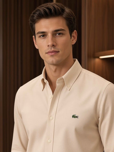 Premium Stylish Full Sleeve Button-Down Shirt For Men