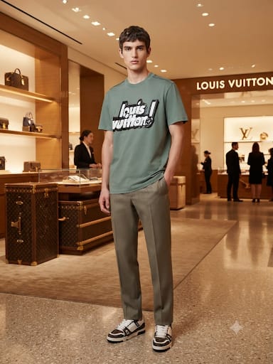 Premium Look T-Shirt – Soft Casual Crew Neck for Men